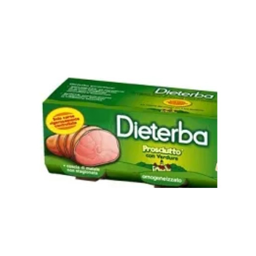 Dieterba Omogeneizzato Prosciutto 3x80g