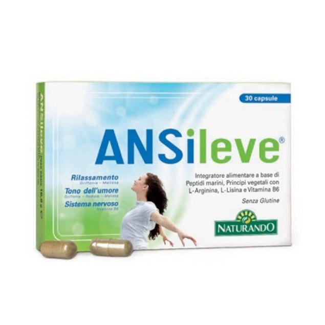 Ansileve Integratore 30 Capsule