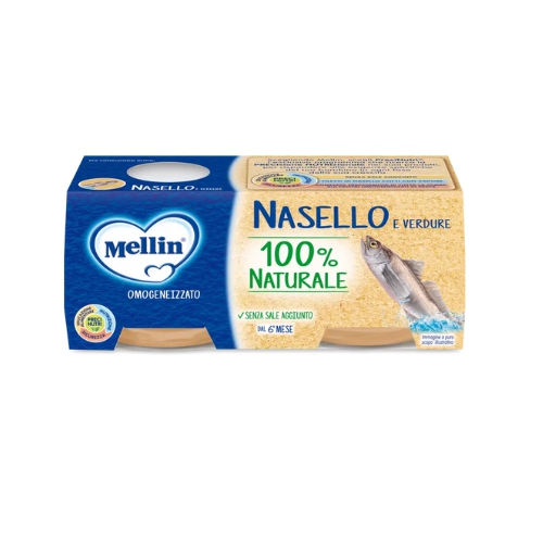 Mellin Omogeneizzato di Nasello 2 x 80 g