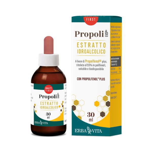 Erba Vita Propoli EVSP Estratto Idroalcolico Integratore Alimentare 30 ml