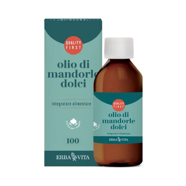 Erba Vita Olio di Mandorle Dolci Integratore ad Uso Interno 100 ml