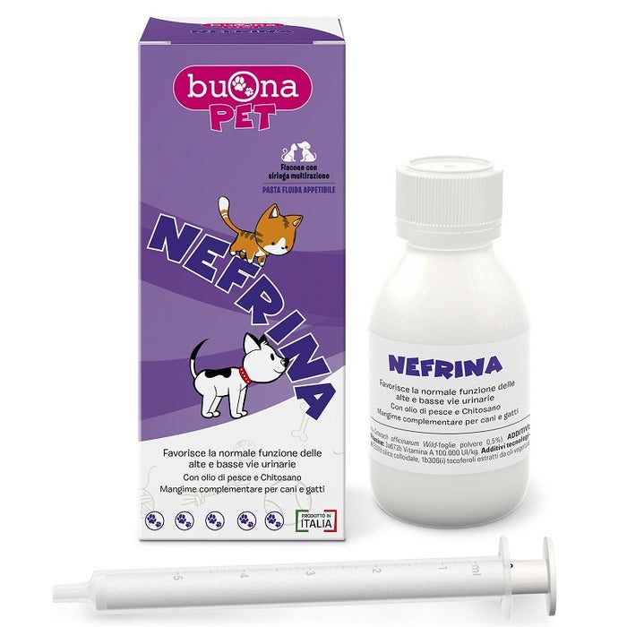 Buona Pet Nefrina Mangime Complementare Pasta Fluida Cani/Gatti 60g