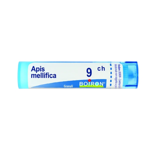  Globuli omeopatici di Apis Mellifica 9CH, indicati per il trattamento di piccole irritazioni e allergie stagionali, prodotto Boiron