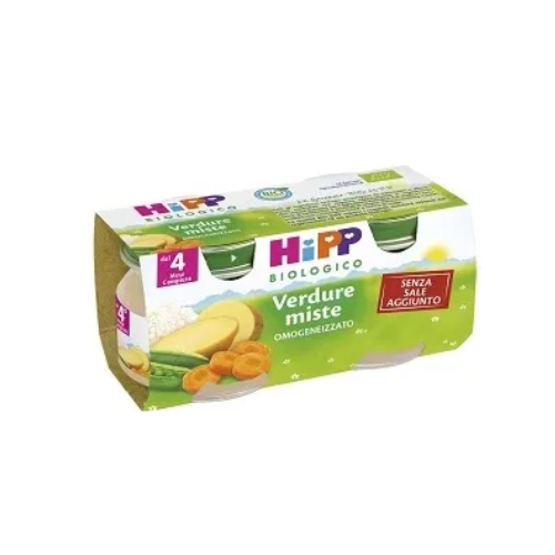 Hipp Biologico Omogeneizzato Verdure Miste 2 x 80 g
