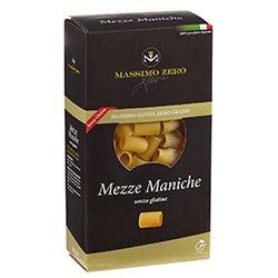 Massimo Zero Mezze Maniche Pasta Senza Glutine 400 g