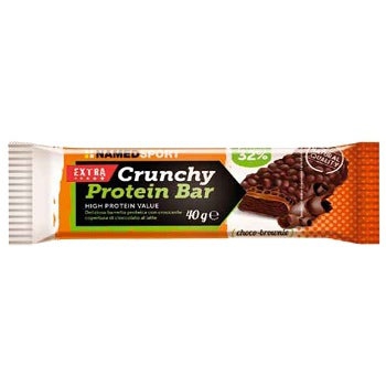 Named Sport Crunchy Protein Bar Choco Brownie Barretta Proteica 40 g