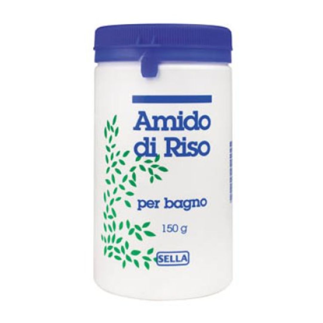 Sella Amido Di Riso Per Bagno Rinfrescante Lenitivo 150 g