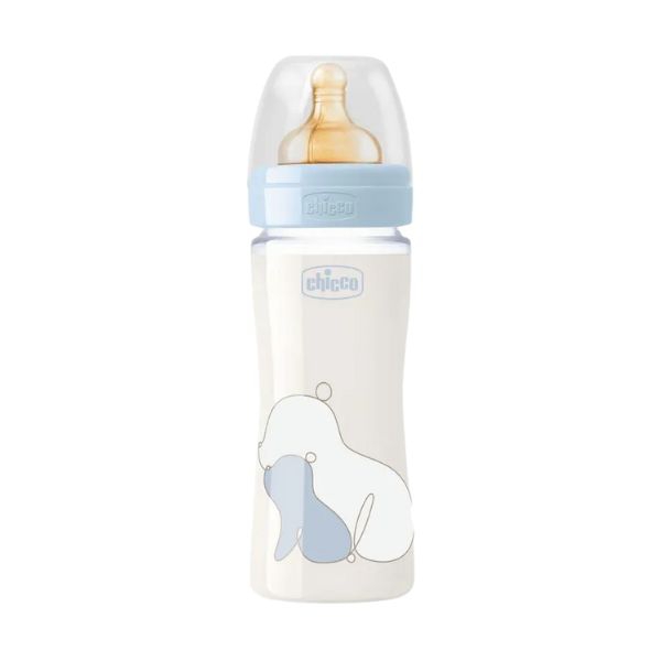 Chicco Biberon Original Touch Boy 1 Foro Bottiglia Di Vetro 240 ml
