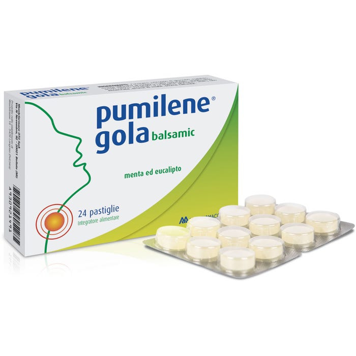 Pulimene Gola Pastiglie Balsamiche 24 Pezzi