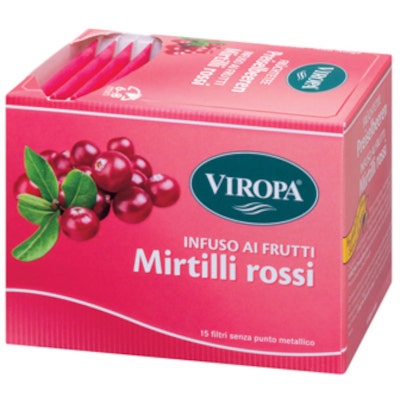 Viropa Infuso Ai Frutti Mirtilli Rossi 15 Filtri