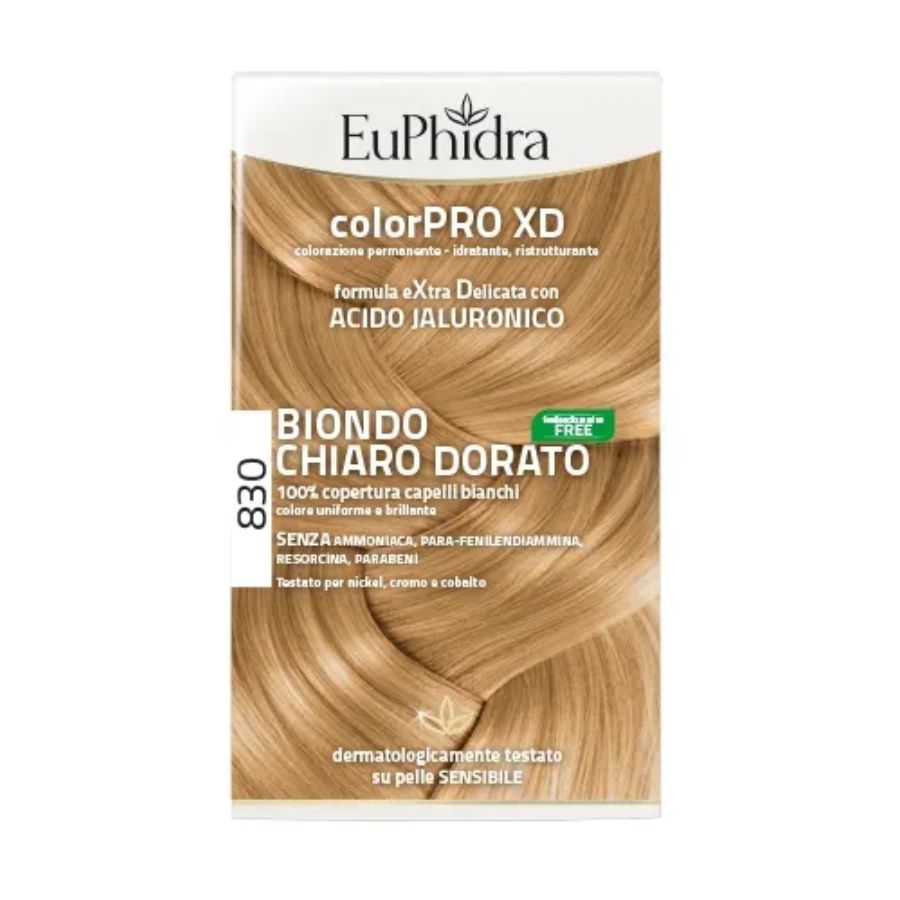 Euphidra ColorPRO XD 830 Biondo Chiaro Dorato Tintura Extra Delicata