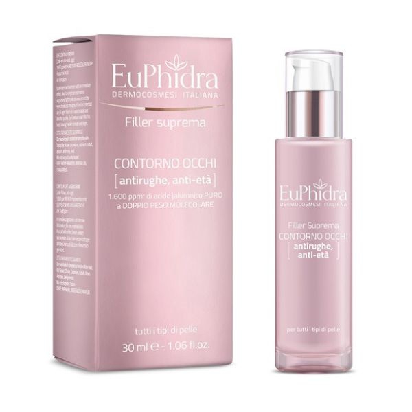 Euphidra Filler Suprema Contorno Occhi Antirughe Trattamento Intensivo 30 ml
