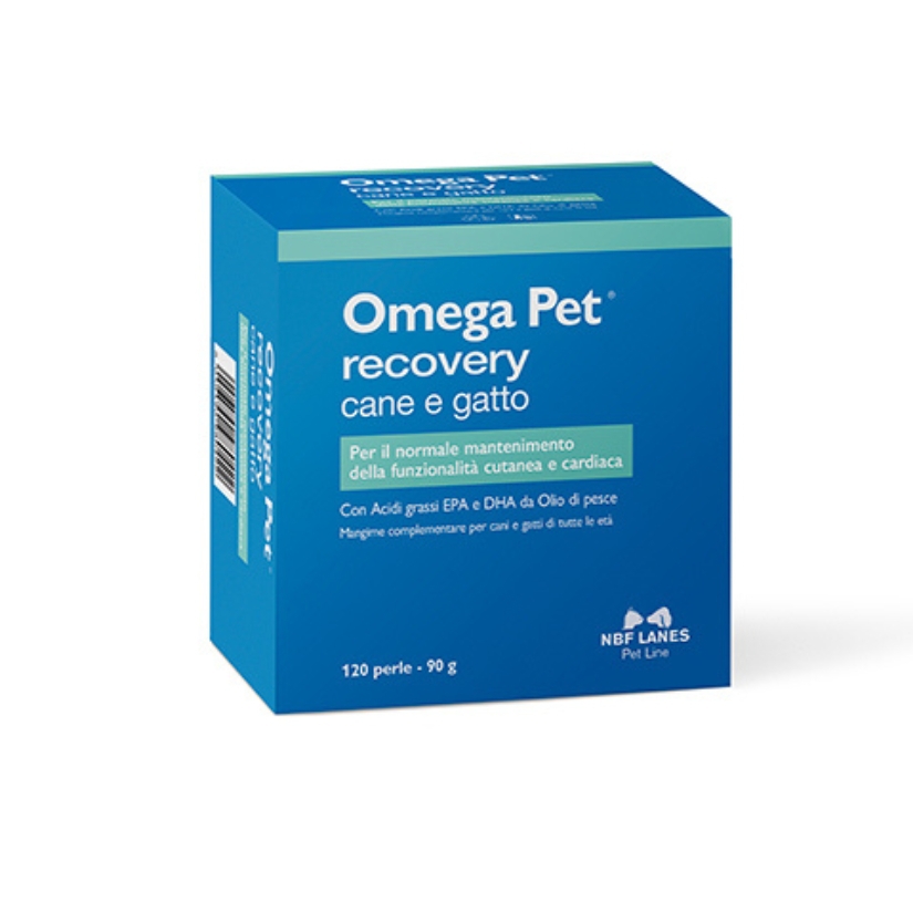 Nbf Lanes Omega Pet Recovery Integratore Infiammazioni Cani E Gatti 120 Perle