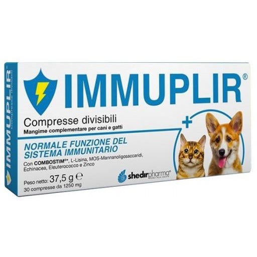 Immuplir Mangime Complementare Cane Gatto 30 Compresse