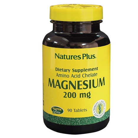 Nature's Plus Magnesio Chelato Integratore 90 tavolette