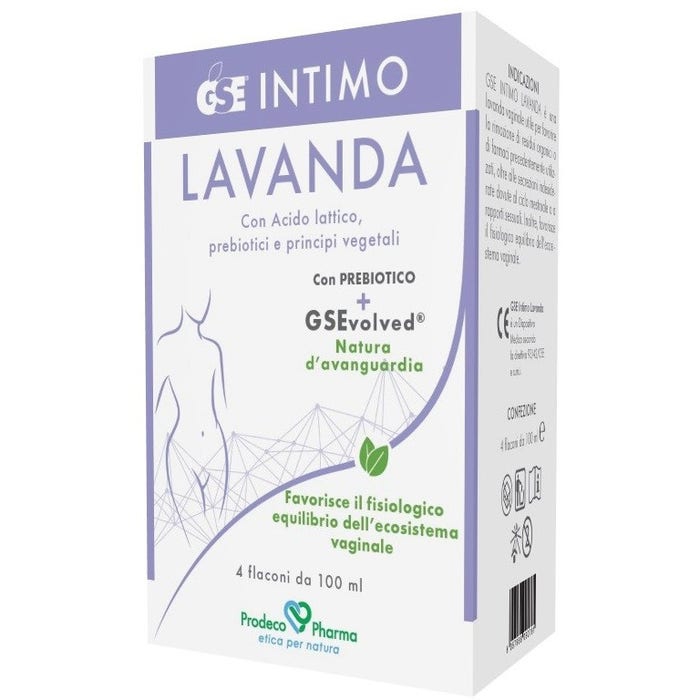 Gse Intimo Lavanda 4 Flaconi Da 100ml