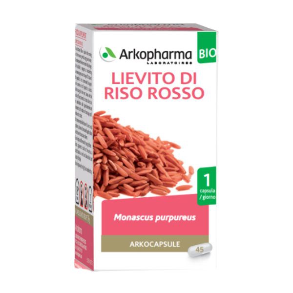 Arkocapsule Lievito Di Riso Rosso Integratore per il Colesterolo 45 Capsule