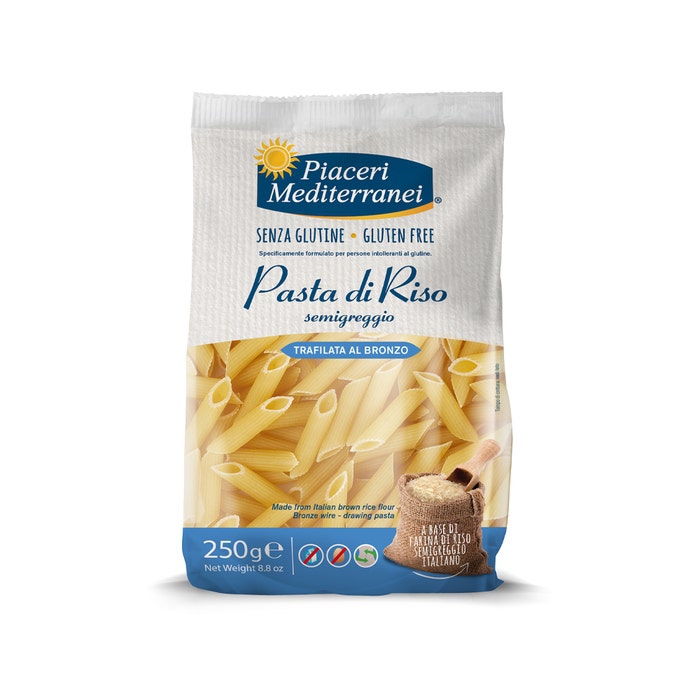 Piaceri Mediterranei Pasta Di Riso Penne Rigate Grandi Senza Glutine 250 g