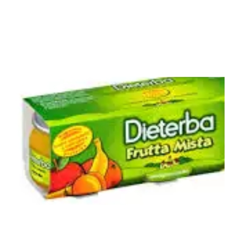 Dieterba Omogeneizzato Frutta Mista 3x80g