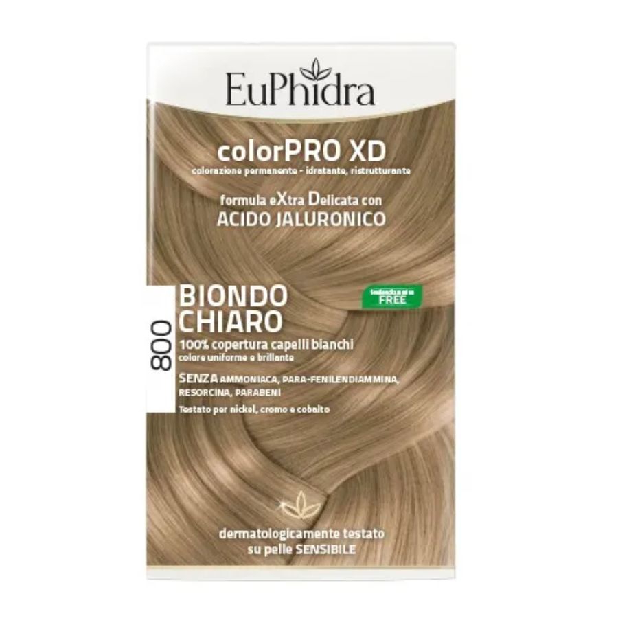 Euphidra ColorPRO XD 800 Biondo Chiaro Tintura Extra Delicata