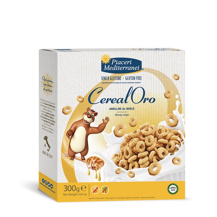 Piaceri Mediterranei Anellini Miele 300g