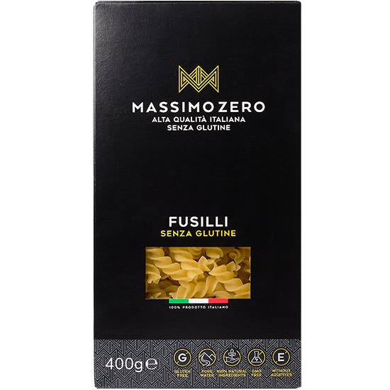 Massimo Zero Fusilli Pasta Senza Glutine 400 g