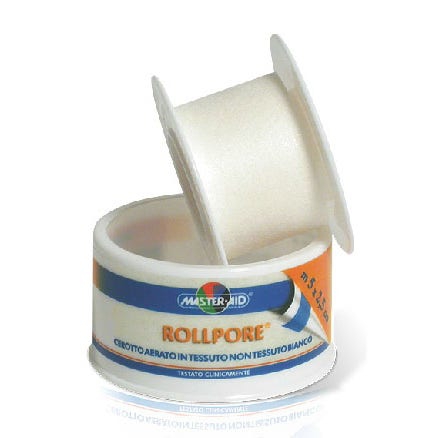 Roll Pore Cerotto In TNT Ipoallergenico Indicato Per Pelli Sensibili cm 1,25x5m