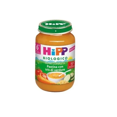 Hipp Biologico Pappa Pronta Pastina Con Tris Di Verdure 190 g