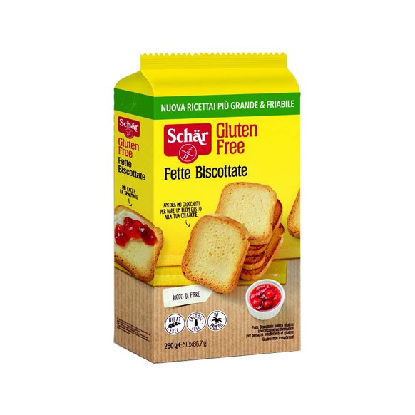 Schar Fette Biscottate Senza Glutine 260 g