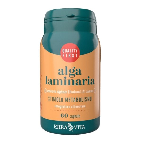 Erba Vita Alga Laminaria Integratore per il Controllo del Peso 60 Capsule