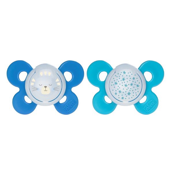 Chicco Succhietto Comfort Luminoso Silicone 2 Pezzi