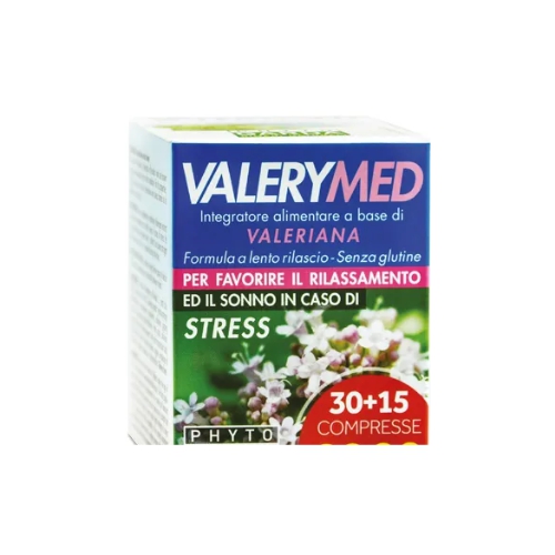 Phyto Garda Valerymed Integratore A Base Di Valeriana 30 + 15 Compresse A Rilasc