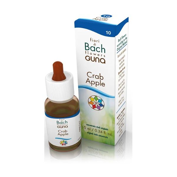  Gocce di Crab Apple, indicate per favorire la purificazione e il benessere interiore.