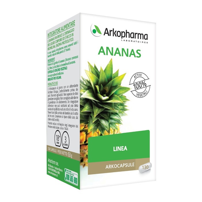 Arkocapsule Ananas Integratore 130 Capsule