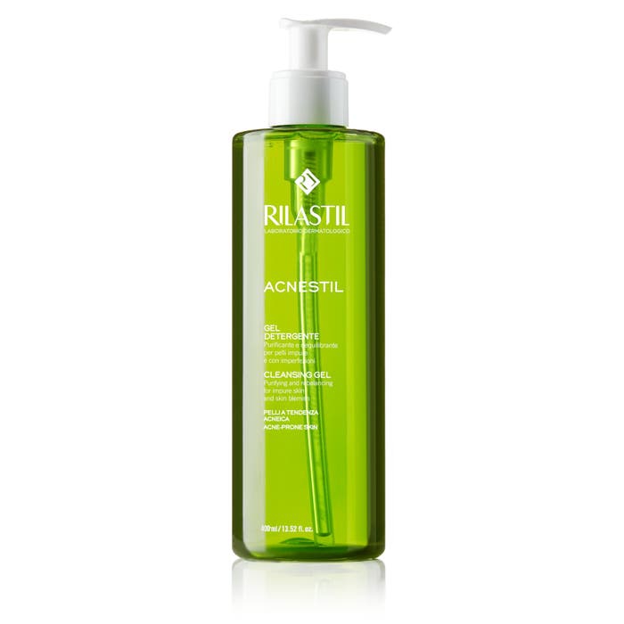 Rilastil Acnestil Gel Detergente Purificante Viso Pelle Impura 400 ml