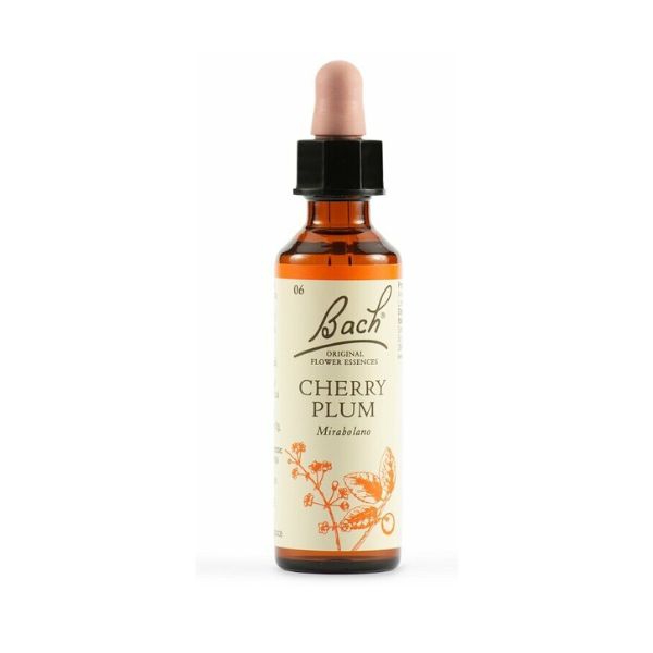  Gocce Cherry Plum, rimedio floreale per favorire la calma e il controllo emotivo, flacone da 10ml.
