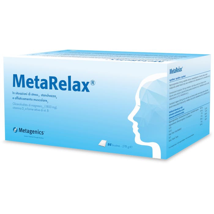 Metarelax Integratore Stanchezza e Affaticamento 84 Bustine