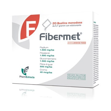 Fibermet Integratore Controllo Peso Corporeo 20 Bustine