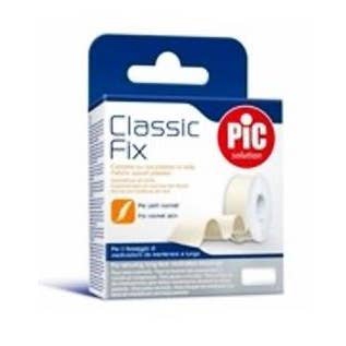 Pic Classic Fix Cerotto su Rocchetto Tela Bianco 5 cm x 5 m Fustella