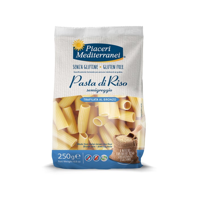 Piaceri Mediterranei Pasta Di Riso Rigatoni Senza Glutine 250 g