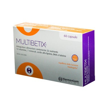 Multibetix Integratore Benessere Organismo 60 Capsule