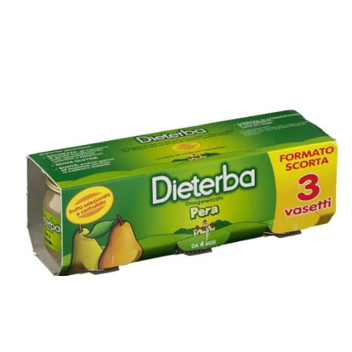 Dieterba Omogeneizzato Pera 3x80g