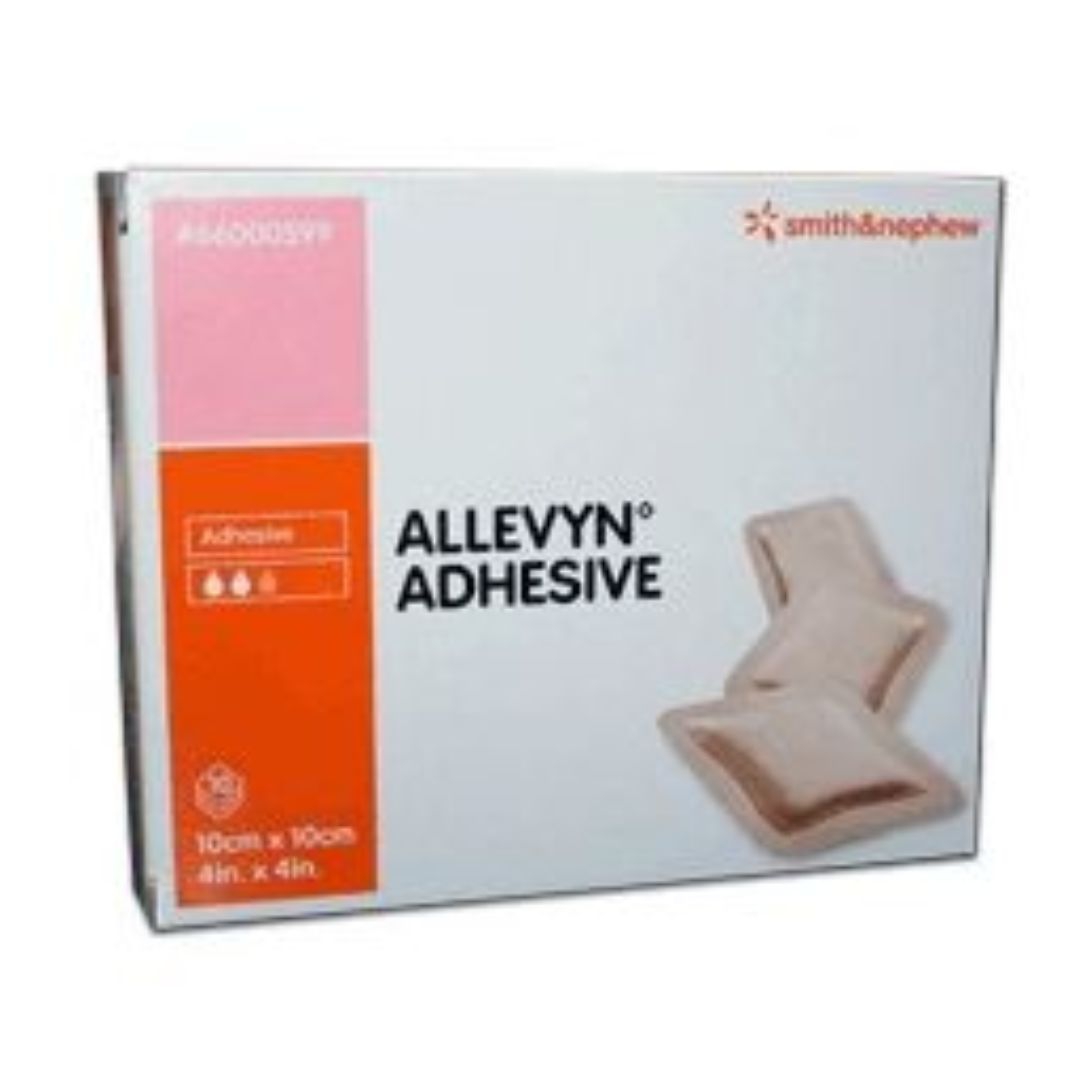 Allevyn Adhesive Medicazione Idrocellulare 10X10 cm 5 Pezzi