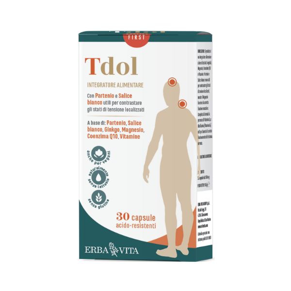 Erba Vita T-Dol Integratore Alimentare per la Memoria 30 Capsule