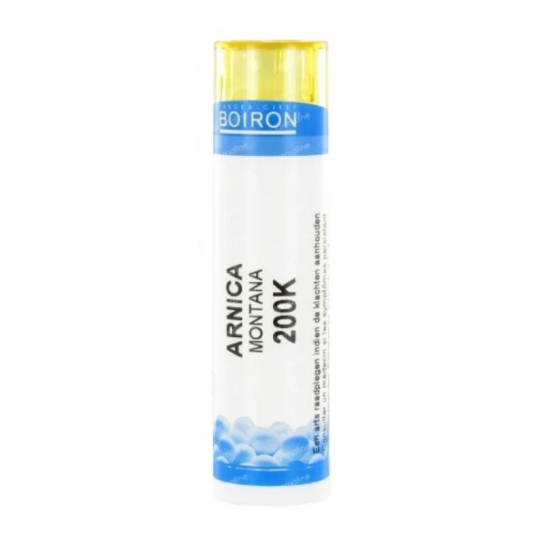  Rimedio omeopatico Arnica Montana ad alta diluizione (200K) per dolori muscolari e traumi, granuli, marchio Cemon