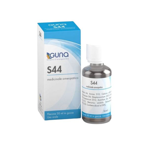  Gocce omeopatiche S44, formulate per favorire il rilassamento e migliorare la qualit del sonno.