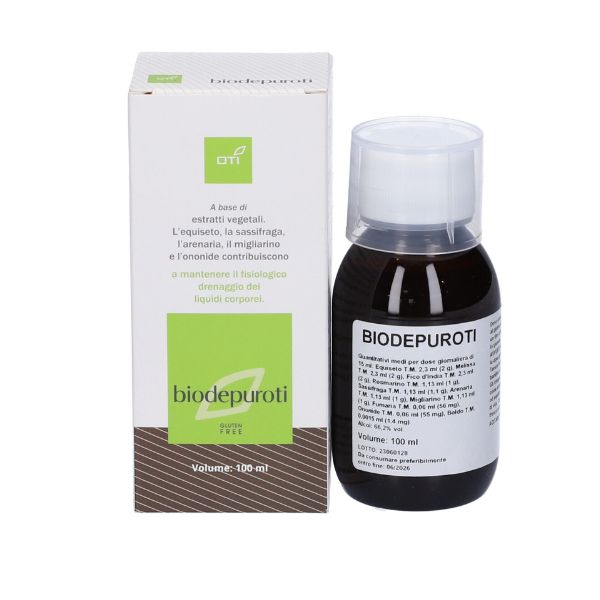  Integratore depurativo in gocce, ideale per favorire la purificazione del corpo, flacone da 100 ml