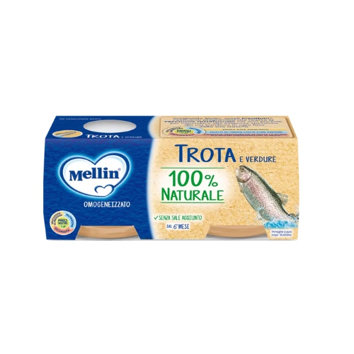 Mellin Omogeneizzato di Trota 2 x 80 g
