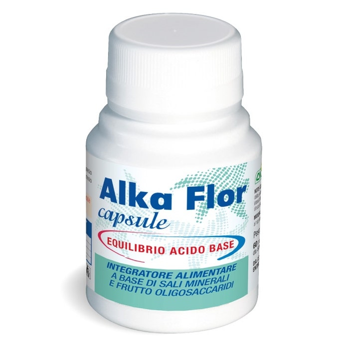 AlkaFlor Integratore Sali Minerali e Fibre 60 Capsule