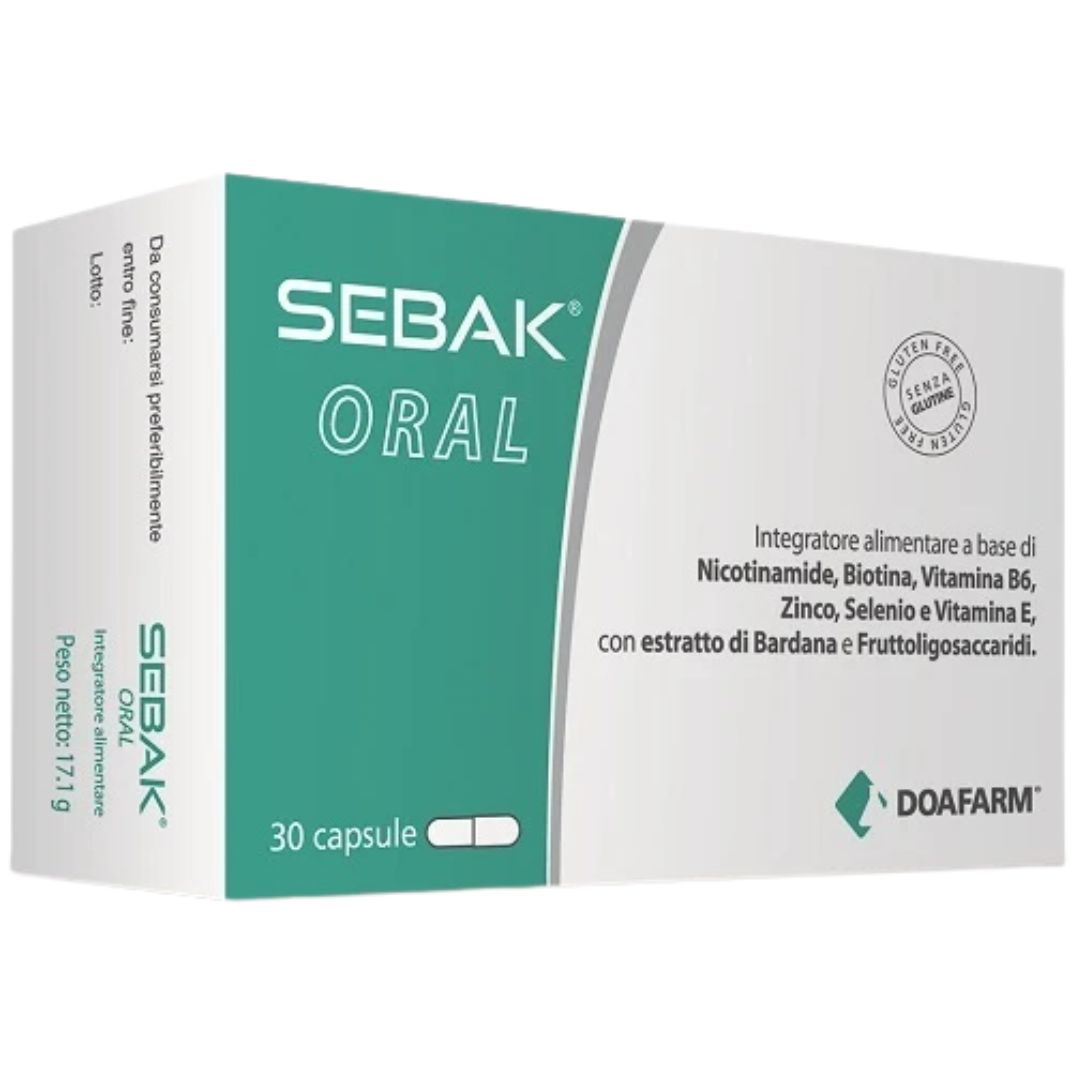 Sebak Oral Integratore 30 Capsule